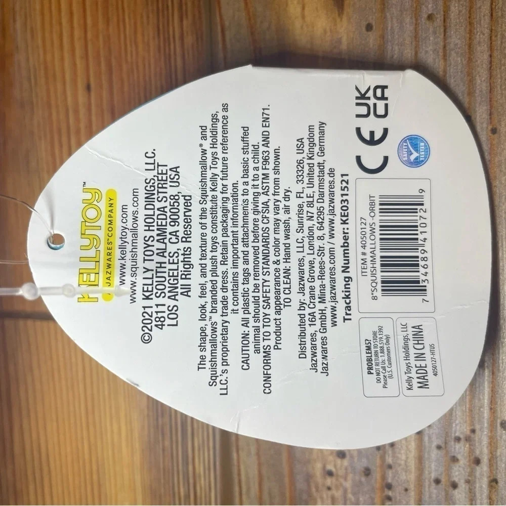 Zuzana Squishmallows Pink Planet Rare 8" Stuffy Stuffed Animal Soft Squishy Toy - Picture 4 of 5